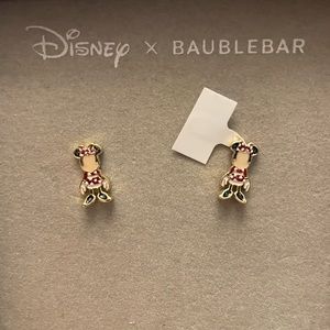 Baublebar X DISNEY minnie mouse earrings